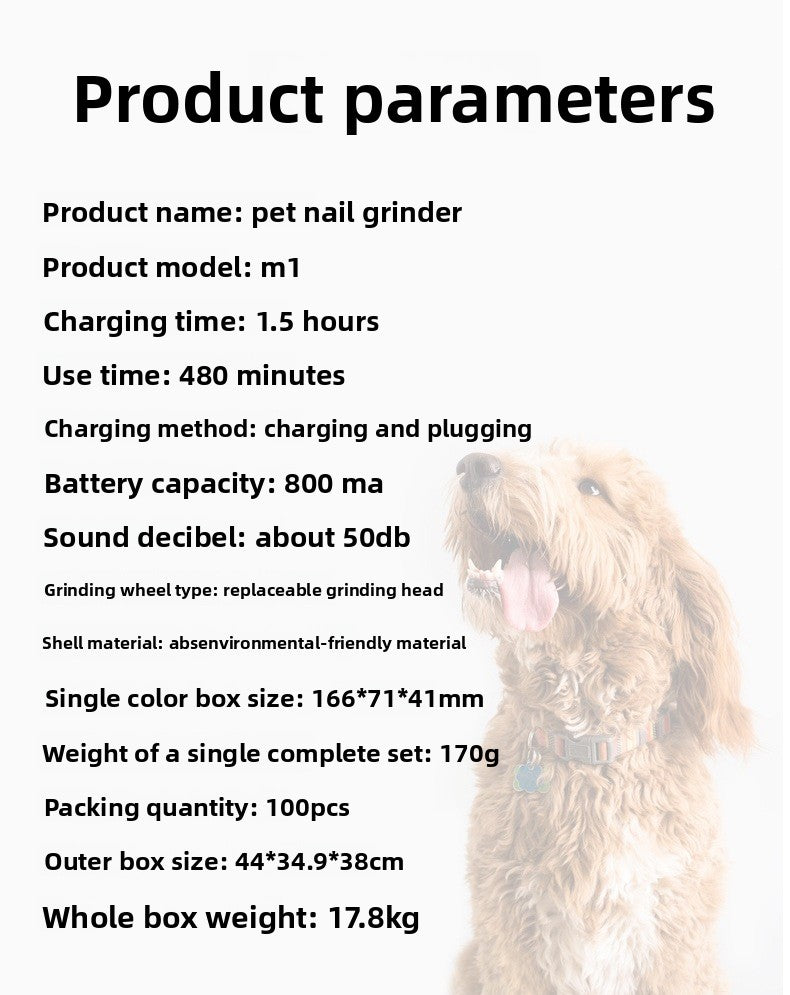Pet Nail Grinder