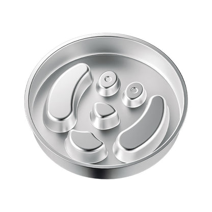 Stainless Steel Pet Slow Feeder Bowl