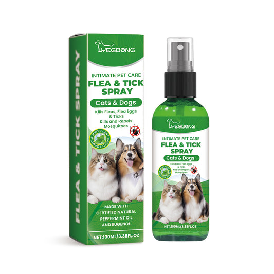 Pet deworming spray