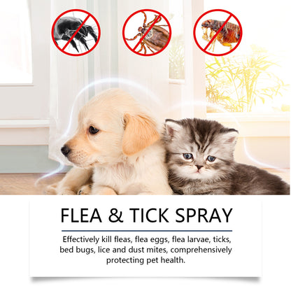 Pet deworming spray