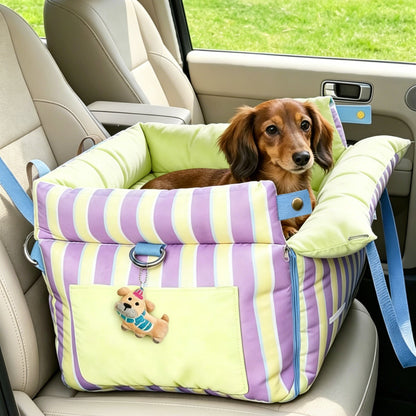 Waterproof Pet Car Seat Bed