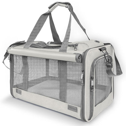 Cat Carrier Bag Portable Breathable Foldable Pet Carrier