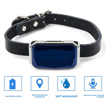 Waterproof GPS Locator for Pets with Real-Time Tracking